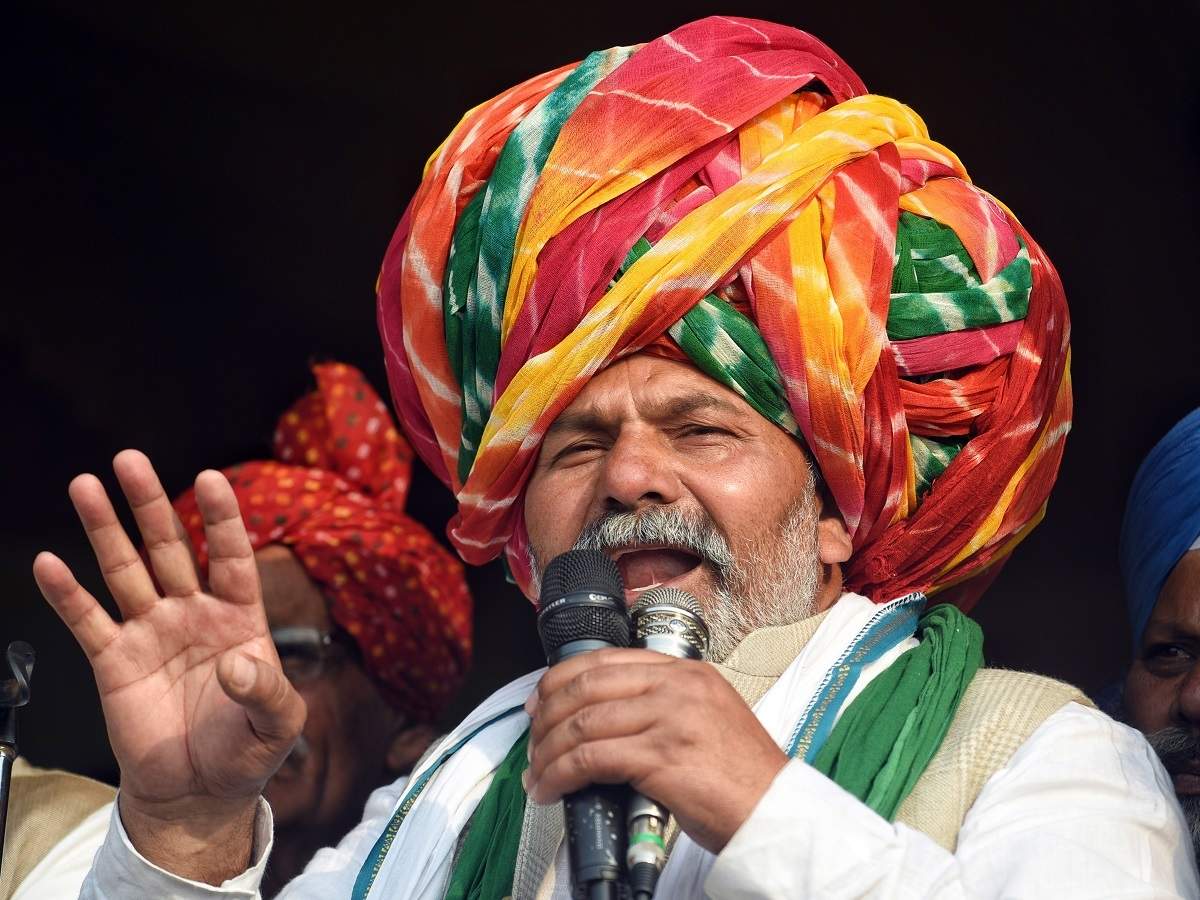 ರಾಕೇಶ್‌ ಟಿಕಾಯತ್‌, ರೈತ ಮುಖಂಡರಿದ್ದ ಮಹಾಪಂಚಾಯತ್‌ʼ ವೇದಿಕೆ ಕುಸಿತ