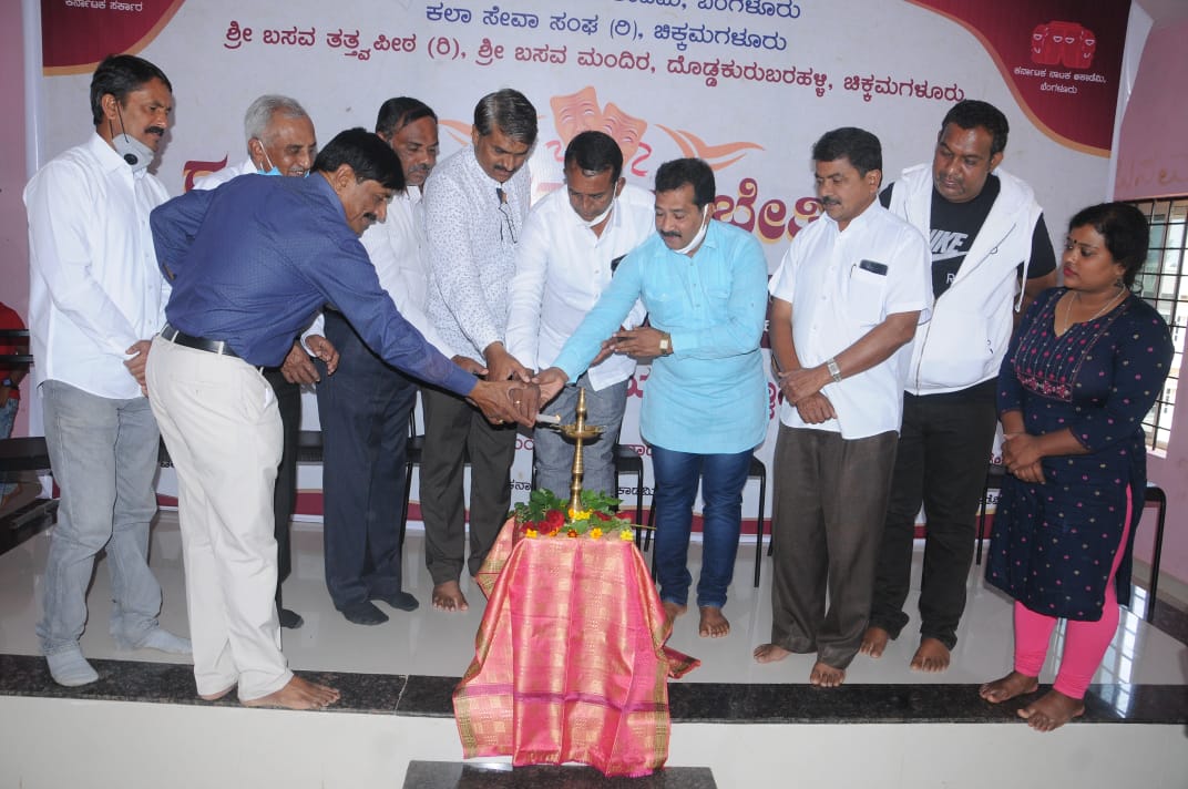 ರಂಗಭೂಮಿ ಕಲೆ ಉಳಿವಿಗೆ ಪೂರಕ ತರಬೇತಿ ಅತ್ಯಗತ್ಯ: ಜಿಪಂ ಉಪಾಧ್ಯಕ್ಷ ಸೋಮಶೇಖರ್