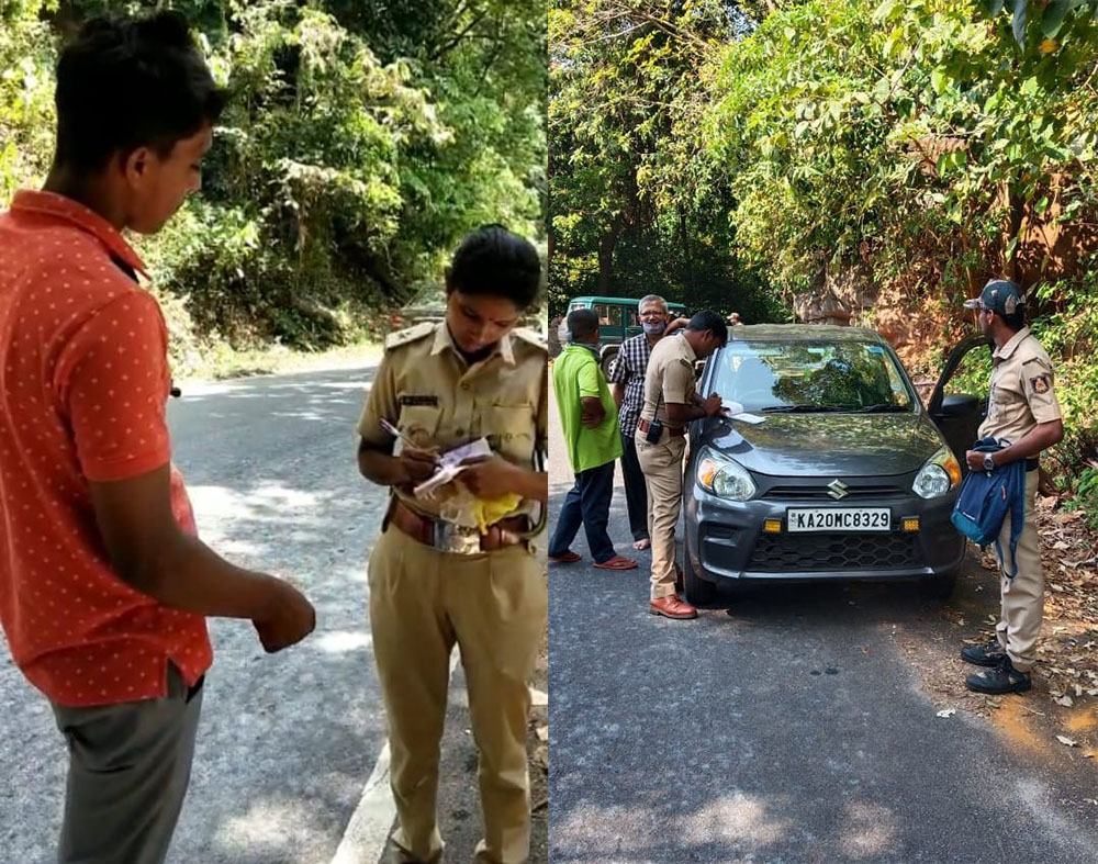 ಆಗುಂಬೆ: ಪ್ರಾಣಿಗಳಿಗೆ ಆಹಾರ ತಿನಿಸುವವರ ವಿರುದ್ಧ ಅರಣ್ಯ ಇಲಾಖೆ ಕಾರ್ಯಾಚರಣೆ