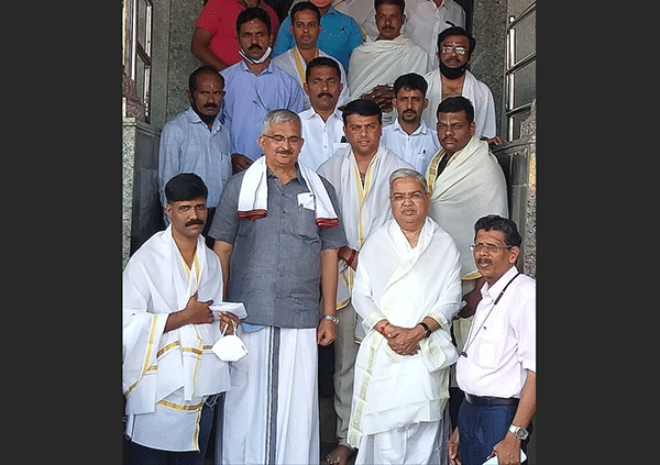 ಶ್ರೀ ಕ್ಷೇತ್ರ ಧರ್ಮಸ್ಥಳಕ್ಕೆ ಡಿಸಿಎಂ ಗೋವಿಂದ ಕಾರಜೋಳ ಭೇಟಿ