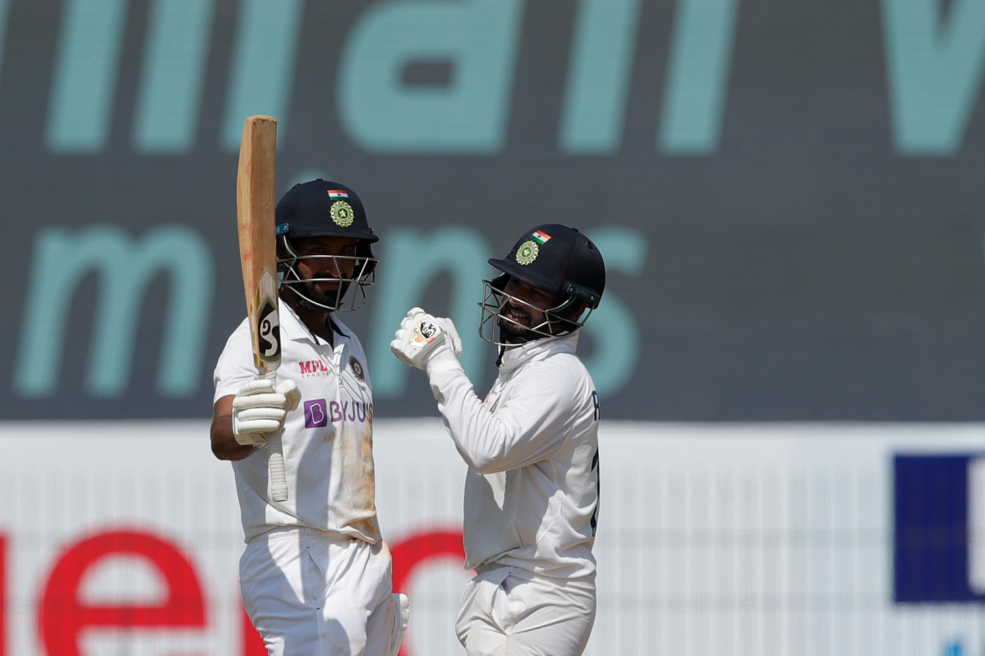 ಮೊದಲ ಟೆಸ್ಟ್: ಪಂತ್, ಪೂಜಾರ ಅರ್ಧಶತಕ, ಭಾರತ 257/6