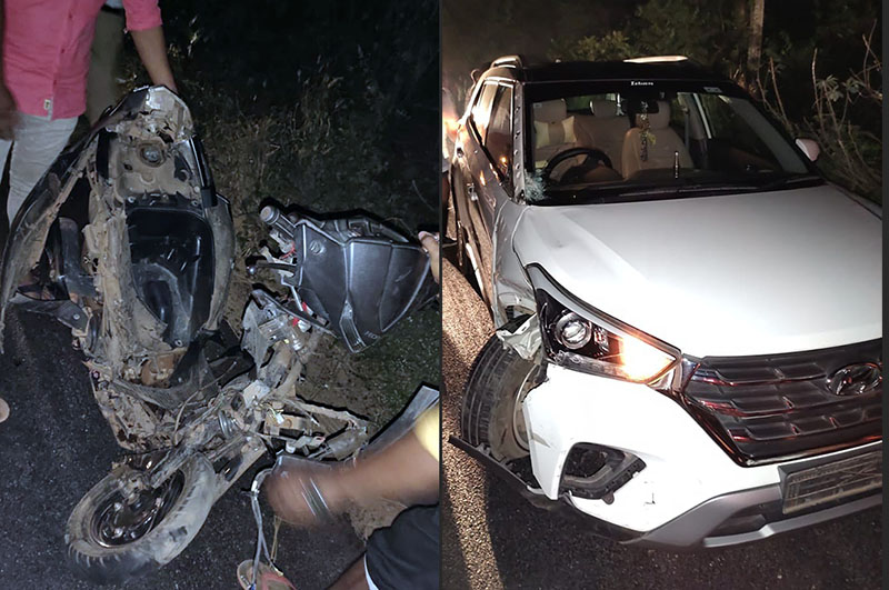 ಕಲ್ಲಡ್ಕ: ಕಾರು ಢಿಕ್ಕಿ; ದ್ವಿಚಕ್ರ ವಾಹನ ಸವಾರ ಸ್ಥಳದಲ್ಲೇ ಮೃತ್ಯು