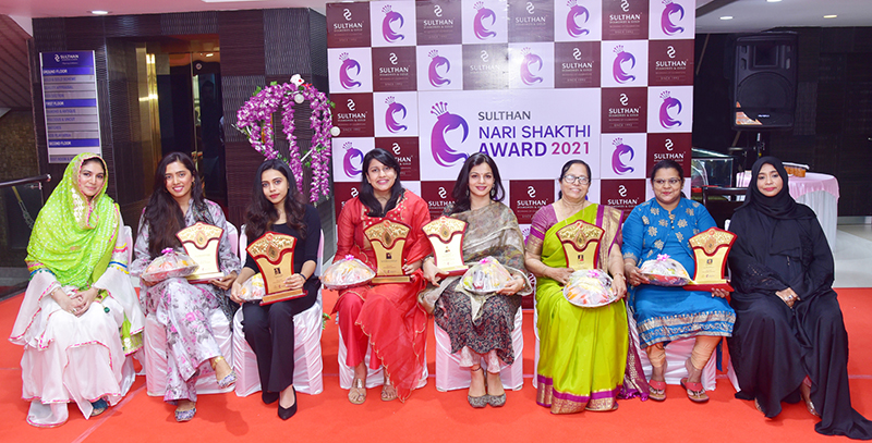 ಸುಲ್ತಾನ್ ಡೈಮಂಡ್ಸ್ ಆ್ಯಂಡ್ ಗೋಲ್ಡ್‌ನಿಂದ ನಾರಿ ಶಕ್ತಿ ಪ್ರಶಸ್ತಿ