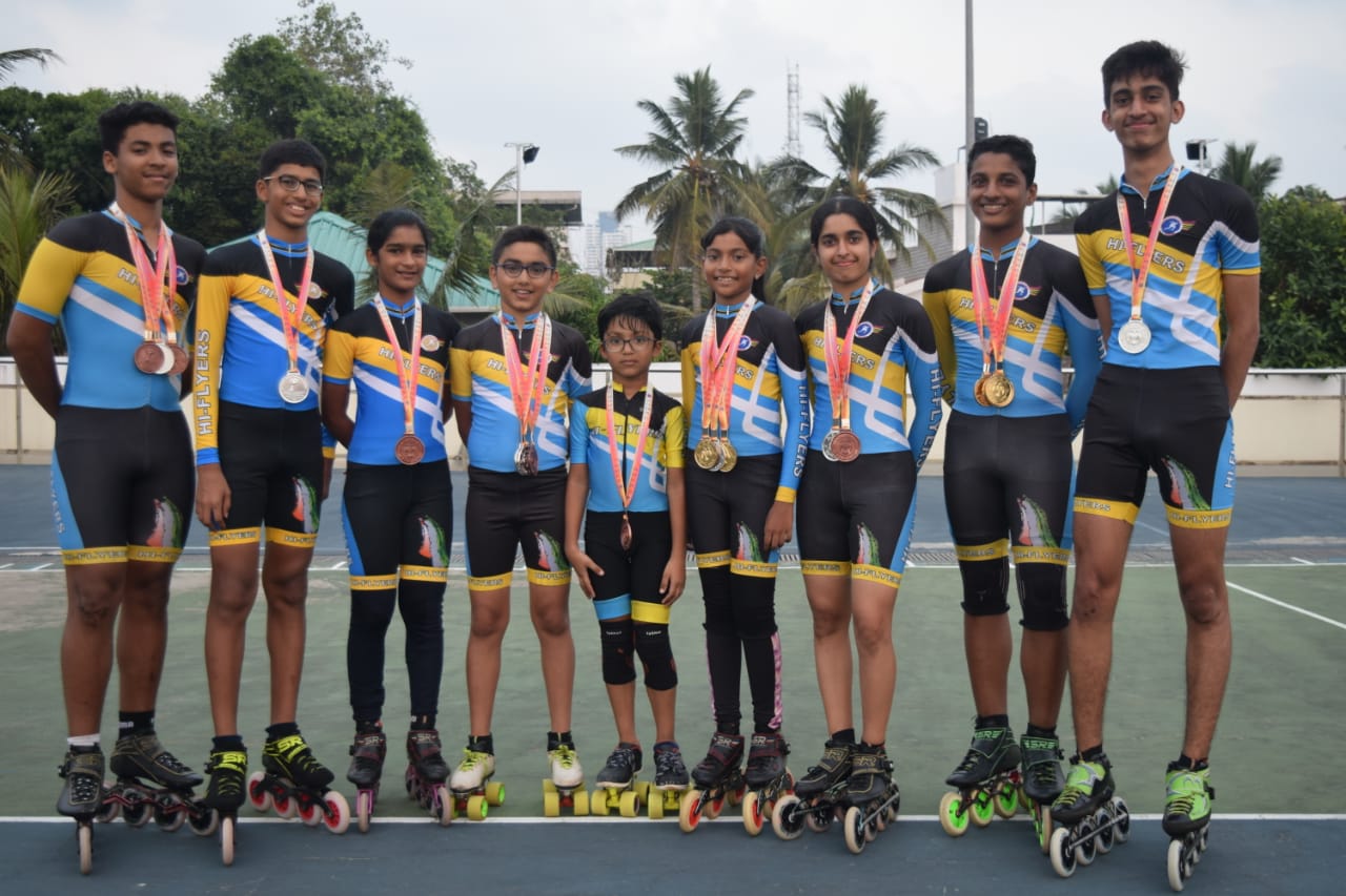 36ನೇ ರಾಜ್ಯಮಟ್ಟದ ರೋಲರ್ ಸ್ಕೇಟಿಂಗ್ ಚಾಂಪಿಯನ್‍ಶಿಪ್: ಹೈ-ಫ್ಲೈಯರ್ಸ್ ಸ್ಕೇಟಿಂಗ್ ಕ್ಲಬ್‍ಗೆ 18 ಪದಕಗಳು