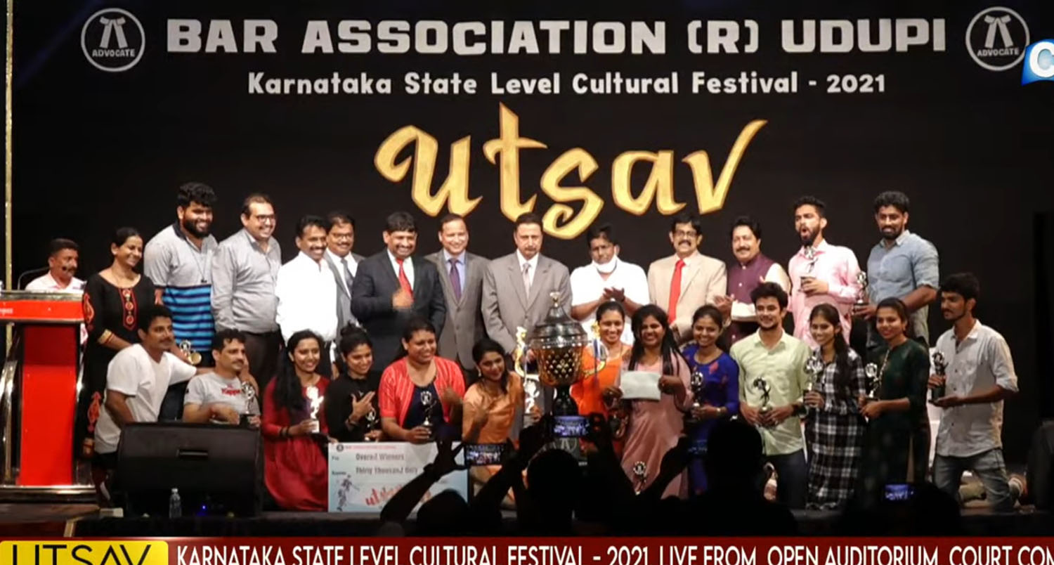 ರಾಜ್ಯಮಟ್ಟದ ವಕೀಲರ ಸಾಂಸ್ಕೃತಿಕ ಹಬ್ಬ: ಮಂಗಳೂರು ವಕೀಲರ ಸಂಘಕ್ಕೆ ಸಮಗ್ರ ಪ್ರಶಸ್ತಿ