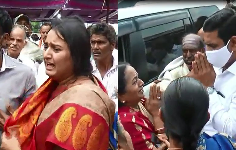 ಬಿಜೆಪಿ ಶಾಸಕನಿಂದ ದೌರ್ಜನ್ಯ ಆರೋಪ: ಸಿಎಂ ಪುತ್ರ ವಿಜಯೇಂದ್ರ ಬಳಿ ಕಣ್ಣೀರು ಹಾಕಿದ ಮಹಿಳೆಯರು