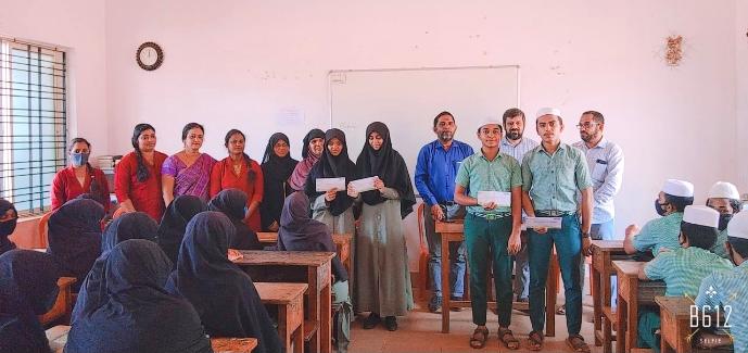 ಕೋಟೆಕಾರ್: ಮರ್ಕಝುಲ್ ಹಿದಾಯ ವಿದ್ಯಾರ್ಥಿಗಳಿಗೆ ಸನ್ಮಾನ