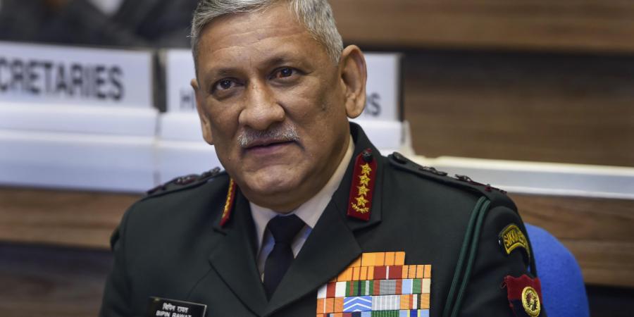 ಸಶಸ್ತ್ರ ಪಡೆಗಳಿಗೆ ಅಗತ್ಯ ಬಟ್ಟೆಗಳು ಭಾರತದಲ್ಲಿಯೇ ತಯಾರಾದರೆ ಅವುಗಳ ಆಮದಿಗೆ ನಿಷೇಧ: ಜ.ಬಿಪಿನ್ ರಾವತ್