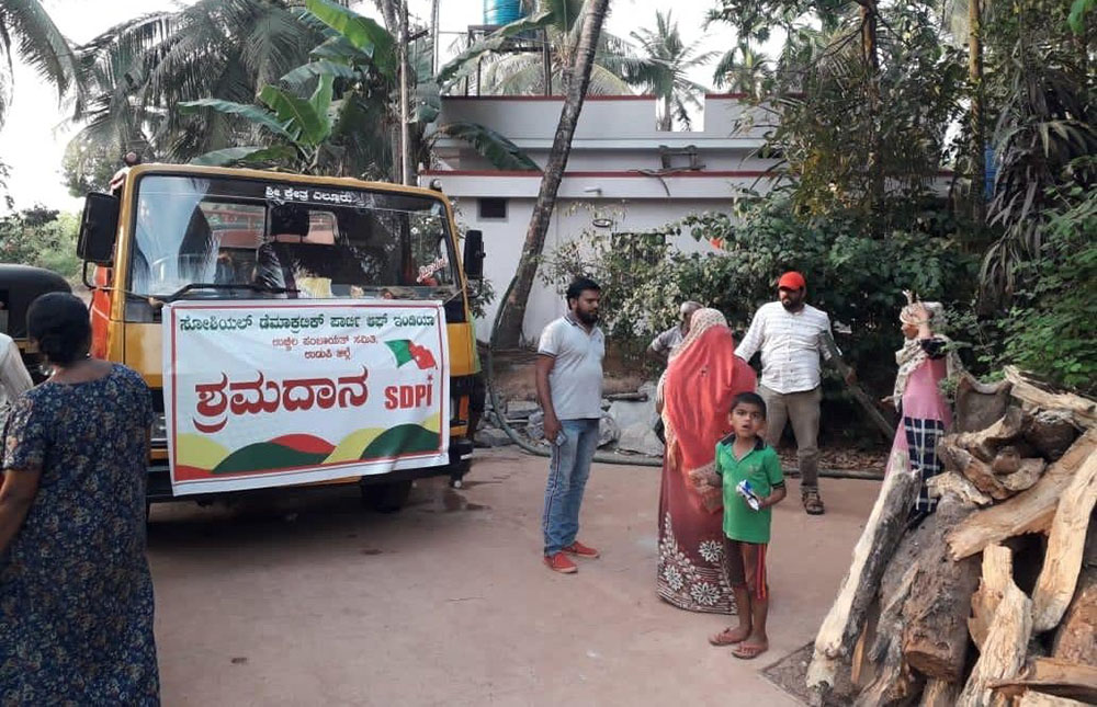 ಉಚ್ಚಿಲ: ಎಸ್‌ಡಿಪಿಐಯಿಂದ ಕುಡಿಯುವ ನೀರು ಪೂರೈಕೆ