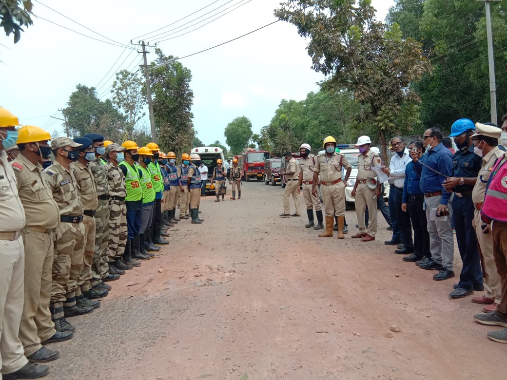 ಬಿಎಎಸ್‌ಎಫ್ ಕಂಪೆನಿಯಲ್ಲಿ ರಾಸಾಯನಿಕ ದುರಂತದ ಅಣುಕು ಪ್ರದರ್ಶನ