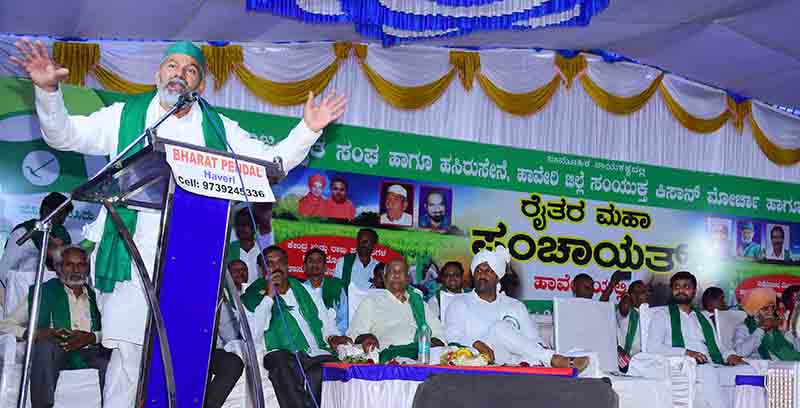 ದಿಲ್ಲಿಯ ಟ್ರ್ಯಾಕ್ಟರ್ ರ್‍ಯಾಲಿ ಮಾದರಿ ಬೆಂಗಳೂರಿನಲ್ಲಿಯೂ ಹೋರಾಟ ರೂಪಿಸಿ: ರಾಕೇಶ್ ಟಿಕಾಯತ್ ಕರೆ