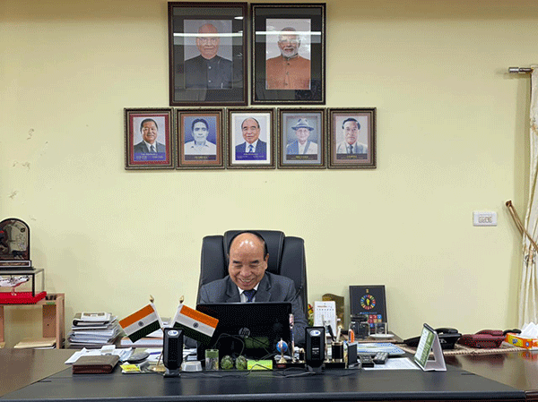 ನಿರಾಶ್ರಿತರ ಸಮಸ್ಯೆ: ಮಿಝೋರಾಂ ಸಿಎಂ- ಮ್ಯಾನ್ಮಾರ್ ಸಚಿವ ವರ್ಚುವಲ್ ಭೇಟಿ