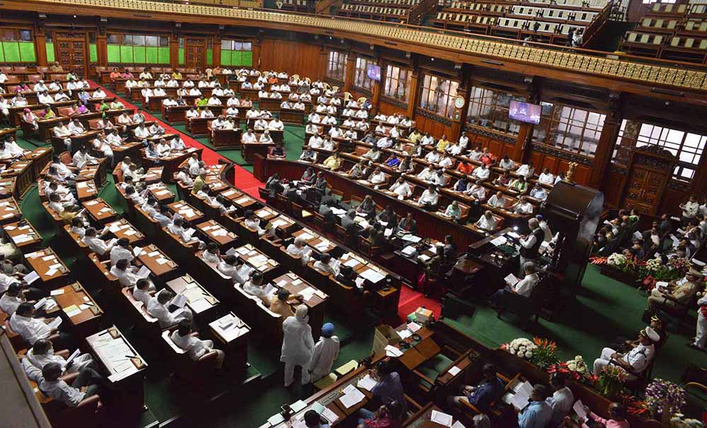 ವಿಧಾನಮಂಡಲ ಅಧಿವೇಶನ ಮಧ್ಯಾಹ್ನ 3 ಗಂಟೆಗೆ ಮುಂದೂಡಿದ ಸ್ಪೀಕರ್ ಕಾಗೇರಿ