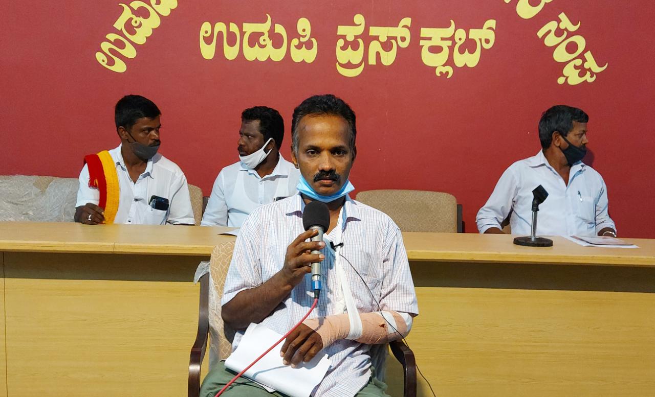 ಉಡುಪಿ: ಹಲ್ಲೆ ಪ್ರಕರಣವನ್ನು ಸಿಓಡಿ ತನಿಖೆಗೆ ಒಪ್ಪಿಸುವಂತೆ ಶಂಕರ್ ಶಾಂತಿ ಆಗ್ರಹ