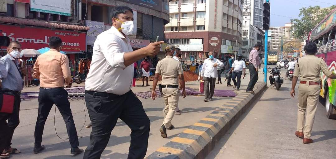 ಮಾಸ್ಕ್ ಉಲ್ಲಂಘನೆ: ಒಂದೇ ದಿನ 46,600 ರೂ. ದಂಡ ವಸೂಲಿ