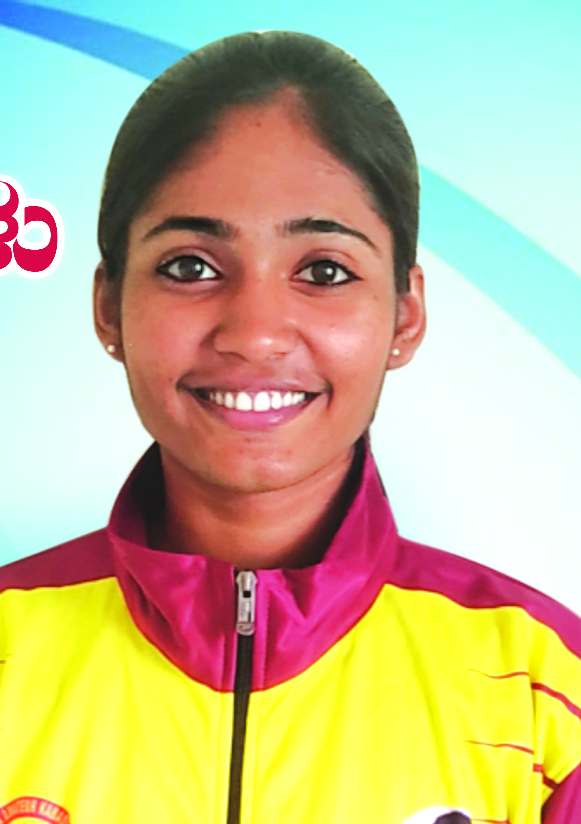 ಪಡುಬಿದ್ರಿ: ಕಬಡ್ಡಿ ರಾಜ್ಯ ತಂಡ ಪ್ರತಿನಿಧಿಸುತ್ತಿರುವ ಶೀಬಾ ಕರ್ಕೇರ