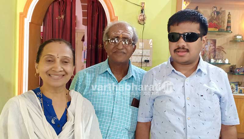 ಸ್ನಾತಕೋತ್ತರ ಪದವಿಯಲ್ಲಿ ಪ್ರಥಮ ರ್‍ಯಾಂಕ್: ಶಿವಮೊಗ್ಗದ ರಜತ್ ಸಾಧನೆಗೆ ಅಡ್ಡಿಯಾಗದ ಅಂಧತ್ವ