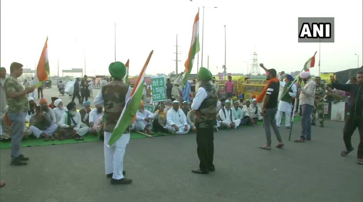 ಇಂದು ಭಾರತ್ ಬಂದ್: ದಿಲ್ಲಿ-ಗಾಝಿಪುರ ಗಡಿ ಬಂದ್ ಮಾಡಿದ ರೈತರು