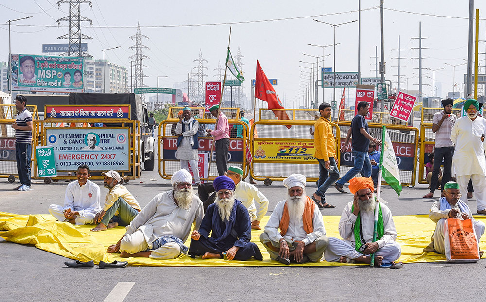 ರೈತರ ಭಾರತ ಬಂದ್‌ಗೆ ದಿಲ್ಲಿಯಲ್ಲಿ ನೀರಸ ಪ್ರತಿಕ್ರಿಯೆ
