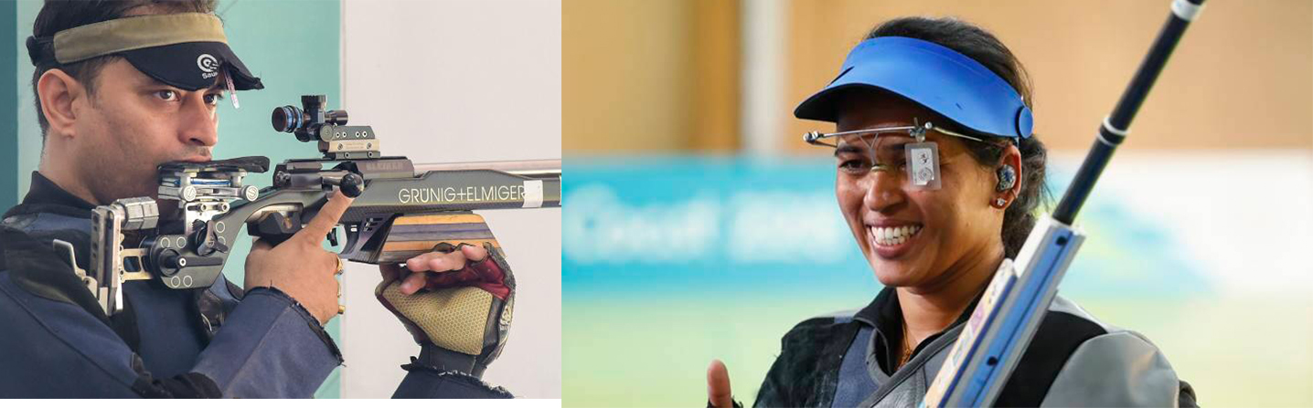 ಸಂಜೀವ್-ತೇಜಸ್ವಿನಿಗೆ ಚಿನ್ನ