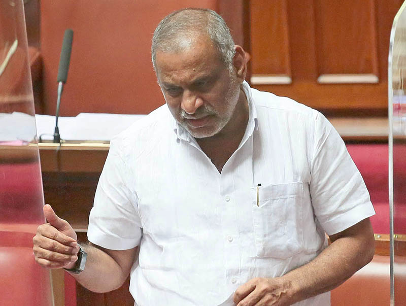 ಕೇಂದ್ರ ಸರಕಾರದಲ್ಲಿ ಸರ್ವಾಧಿಕಾರಿ ಧೋರಣೆ ಶುರುವಾಗಿದೆ: ಸಚಿವ ಮಾಧುಸ್ವಾಮಿ ಅಸಮಾಧಾನ