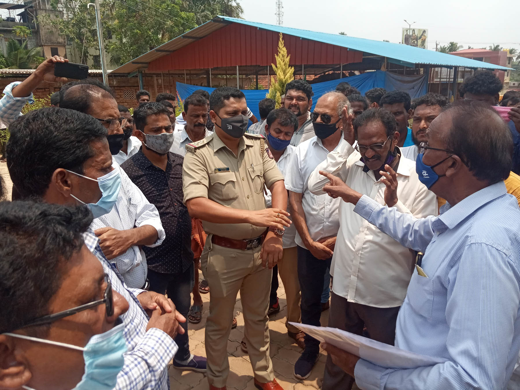 ಪಡುಬಿದ್ರಿ: ಘನತ್ಯಾಜ್ಯ ಘಟಕಕ್ಕೆ ವಿರೋಧ; ಪ್ರತಿಭಟನೆ