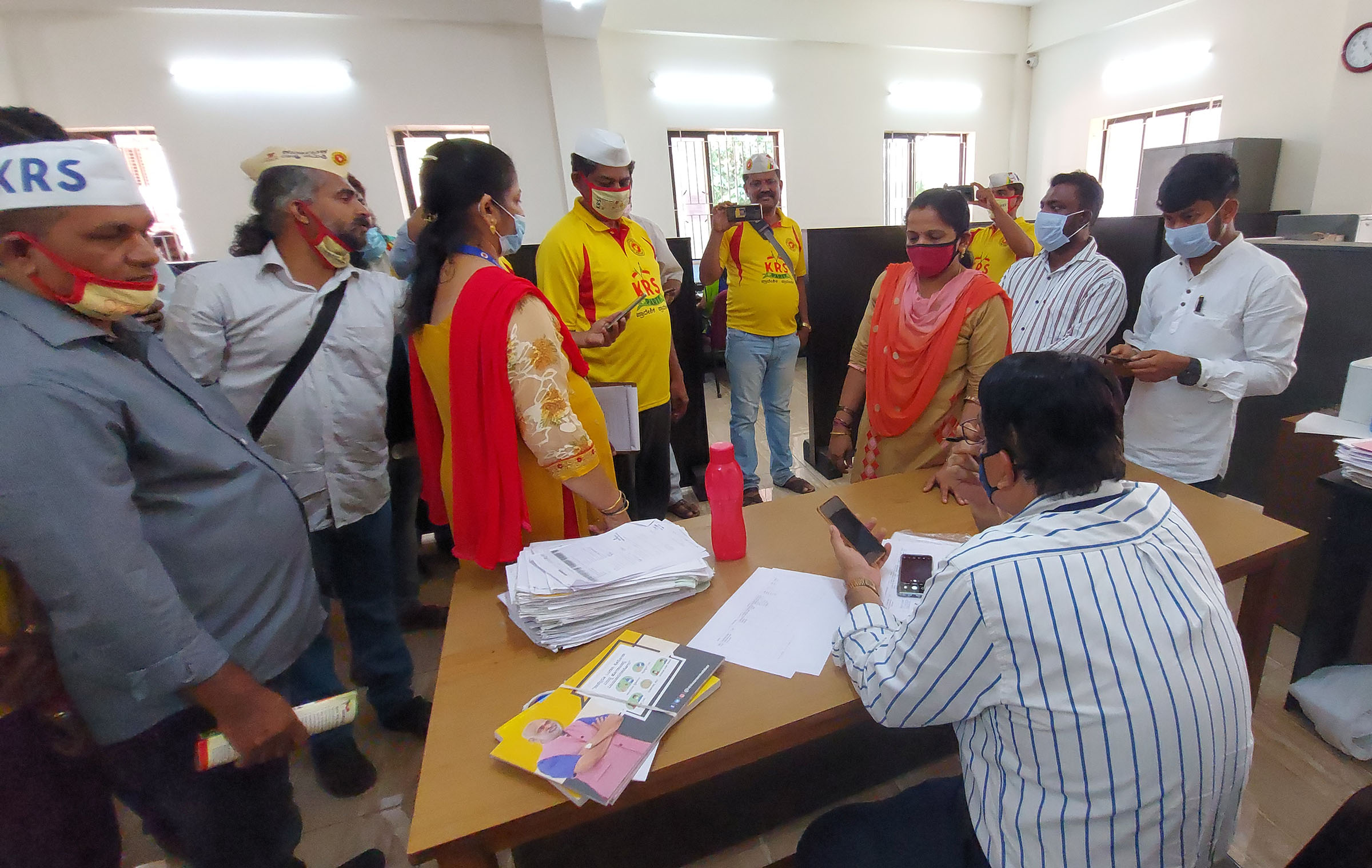 ಉಡುಪಿ ಮಿನಿವಿಧಾನ ಸೌಧದೊಳಗಿನ ಲೋಪಗಳ ಪರಿಶೀಲನೆ