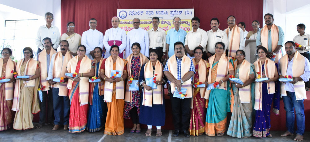 ಕೆಥೊಲಿಕ್ ಸಭಾದಿಂದ ಗ್ರಾಪಂ ಚುನಾವಣಾ ಅಭ್ಯರ್ಥಿಗಳಿಗೆ ಸನ್ಮಾನ