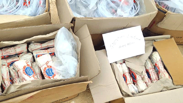 ಶಿವಮೊಗ್ಗ ವಿಮಾನ ನಿಲ್ದಾಣದ ಬಳಿ ಭಾರೀ ಪ್ರಮಾಣದ ಸ್ಫೋಟಕ ಪತ್ತೆ