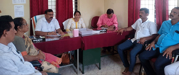 ಮಾಣಿ ಗ್ರಾಮ ವ್ಯಾಪ್ತಿಯ ಹಿಂದೂ ರುದ್ರಭೂಮಿಯ ಪುನರ್ ನಿರ್ಮಾಣದ ಬಗ್ಗೆ ಸಭೆ