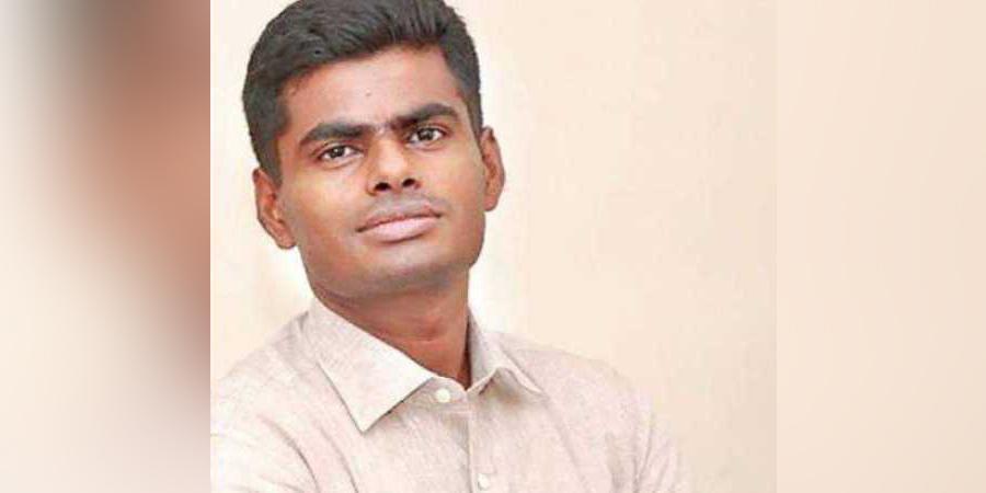 ಅಣ್ಣಾಮಲೈಗೆ ಕೊರೋನ ಪಾಸಿಟಿವ್