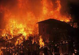 ದಿಲ್ಲಿ: ಗುಡಿಸಲುಗಳಲ್ಲಿ ಬೆಂಕಿ, ಇಬ್ಬರು ಮಕ್ಕಳು ಮೃತ್ಯು