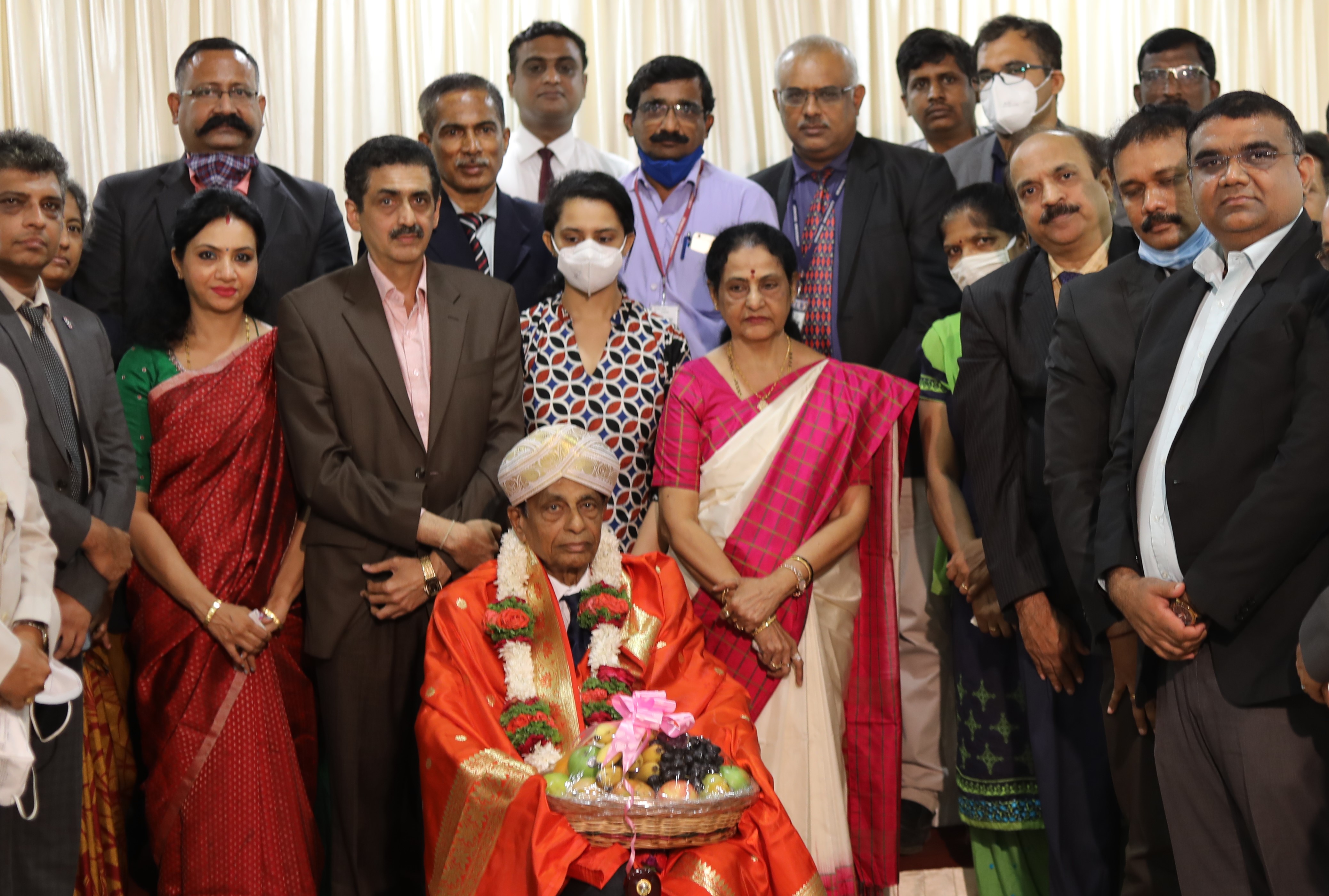 ಡಾ.ಸಿಎ ಎ. ರಾಘವೇಂದ್ರರಾವ್‌ಗೆ ಸನ್ಮಾನ