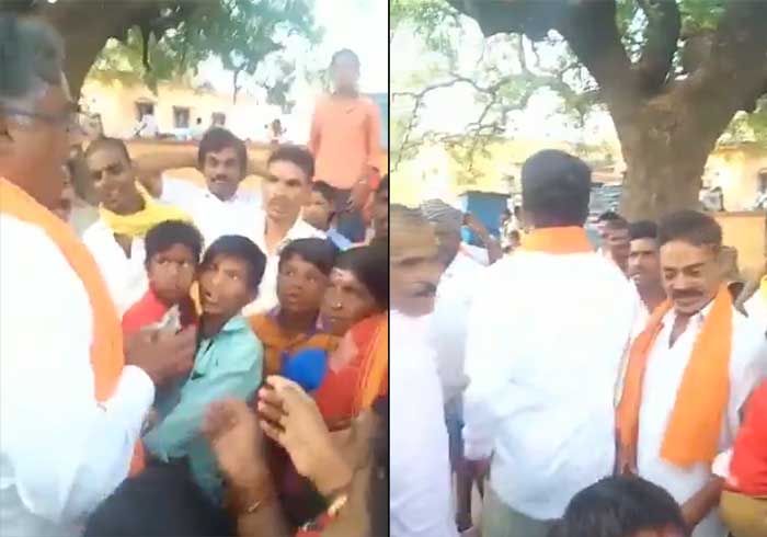 ಮಸ್ಕಿ ಕ್ಷೇತ್ರದ ಮತದಾರರಿಗೆ ಹಣ ಹಂಚಿದ ಬಿಜೆಪಿ ಮುಖಂಡ: ವಿಡಿಯೋ ಟ್ವೀಟ್ ಮಾಡಿ ಕಾಂಗ್ರೆಸ್ ಆರೋಪ