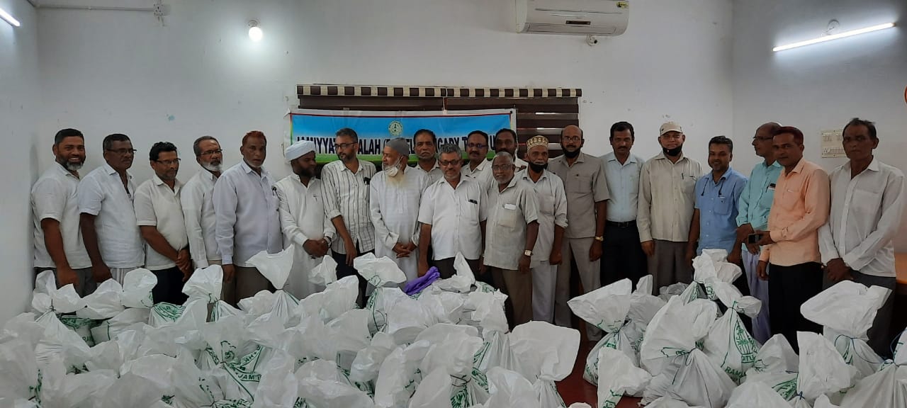 ಜಮೀಯತುಲ್ ಫಲಾಹ್ ಬೆಳ್ತಂಗಡಿ ಘಟಕದ ವತಿಯಿಂದ ರಂಝಾನ್ ಕಿಟ್ ವಿತರಣೆ