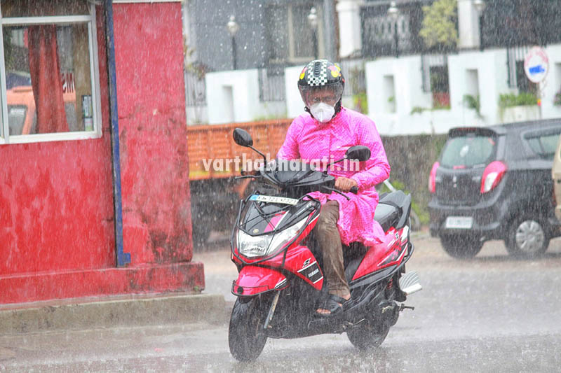 ಕೊಡಗಿನ ವಿವಿಧೆಡೆ ಭಾರೀ ಮಳೆ