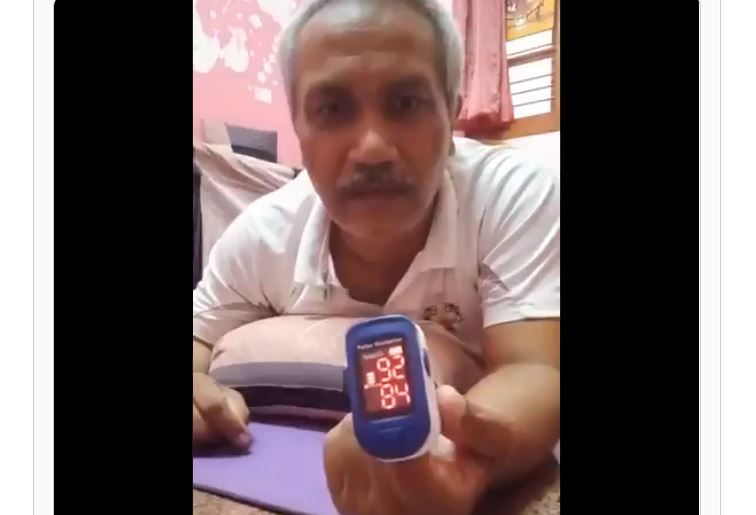 ಈ ಭಂಗಿಯಿಂದ ಕೋವಿಡ್ ಸೋಂಕಿತರಲ್ಲಿ  ಹೆಚ್ಚಲಿದೆ  ಆಮ್ಲಜನಕ ಹರಿವು 