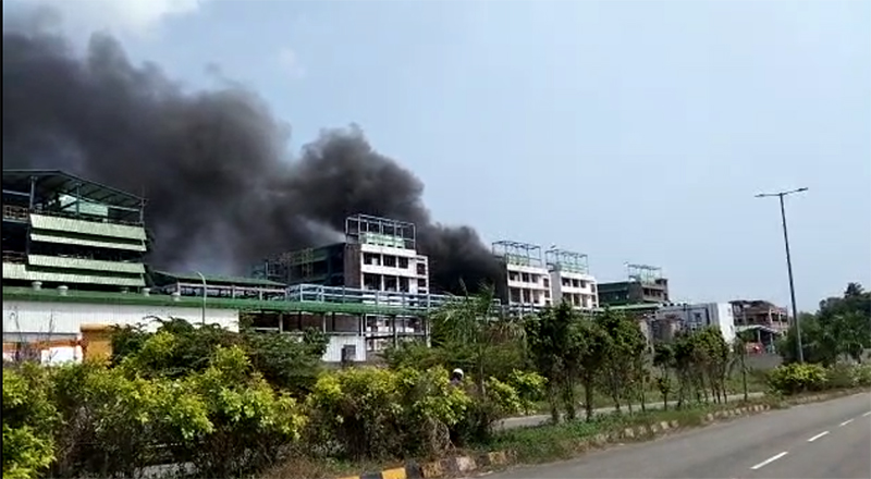 ಬಜ್ಪೆ: ಎಂಎಸ್‌ಇಝೆಡ್ ಕಂಪೆನಿಯಲ್ಲಿ ಅಗ್ನಿ ಅನಾಹುತ