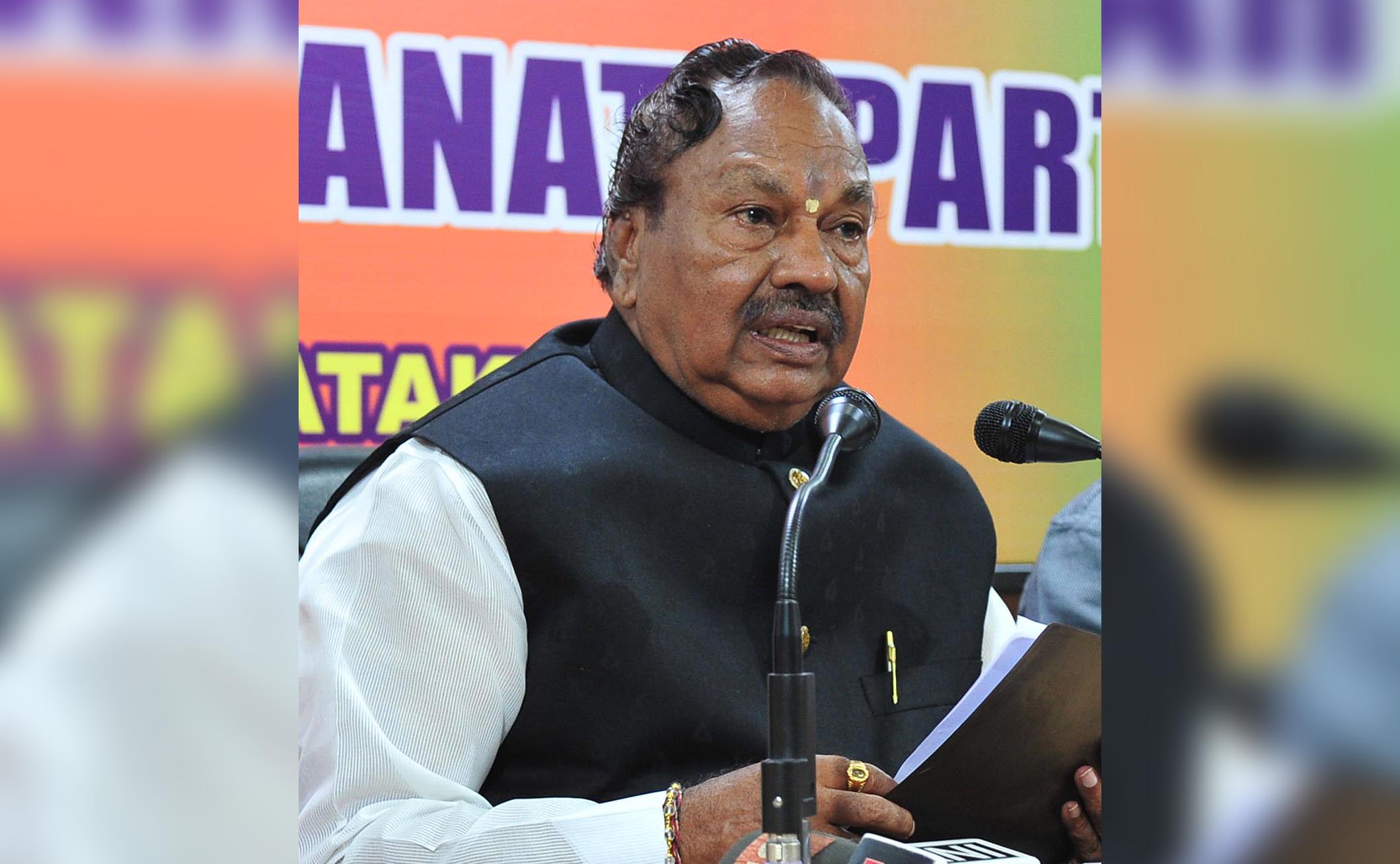 ರೆಮ್‍ಡೆಸಿವಿರ್ ಪಡೆದರೆ ಕೊರೋನದಿಂದ ಸಾಯಲ್ಲ ಎಂಬ ಭ್ರಮೆಯಿಂದ ಹೊರ ಬನ್ನಿ: ಸಚಿವ ಈಶ್ವರಪ್ಪ