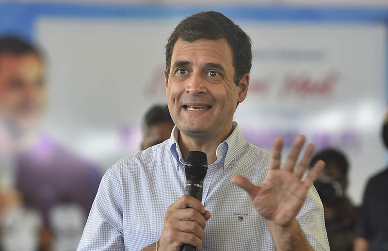 ಎರಡು ಪದಗಳ ಟ್ವೀಟ್‌ನೊಂದಿಗೆ ಚುನಾವಣಾ ಆಯೋಗವನ್ನು ಟೀಕಿಸಿದ ರಾಹುಲ್ ಗಾಂಧಿ