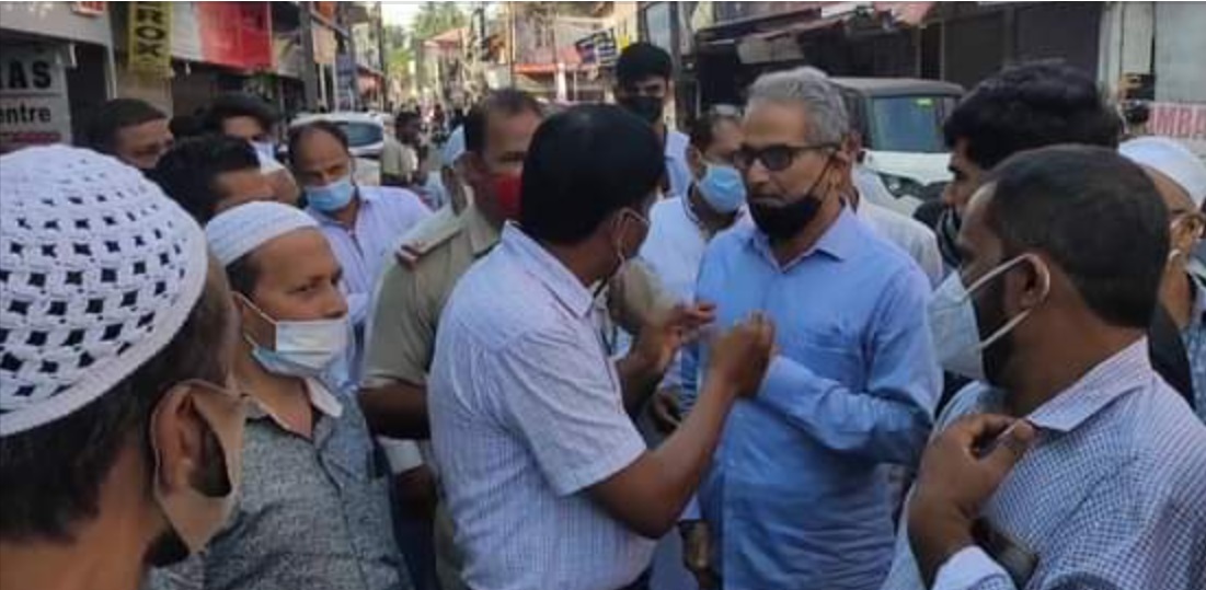 ಬೆ.6ರಿಂದ 10ಗಂಟೆವರೆಗೆ ಅಂಗಡಿ ತೆರೆಯಲು ಕೋರಿ ವ್ಯಾಪಾರಿಗಳಿಂದ ಪುರಸಭೆಯ ಮುಖ್ಯಾಧಿಕಾರಿಗೆ ಮನವಿ