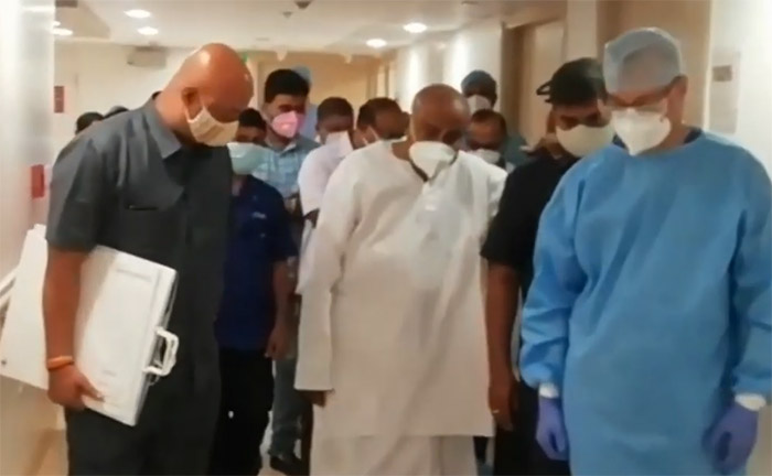 ಮಾಜಿ ಪ್ರಧಾನಿ ದೇವೇಗೌಡ ಆಸ್ಪತ್ರೆಯಿಂದ ಬಿಡುಗಡೆ