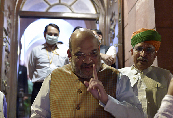 ನಕ್ಸಲ್ ಪಿಡುಗು ಅಂತ್ಯಗೊಳಿಸಲು ಕೇಂದ್ರದ ದೃಢಸಂಕಲ್ಪ: ಅಮಿತ್ ಶಾ