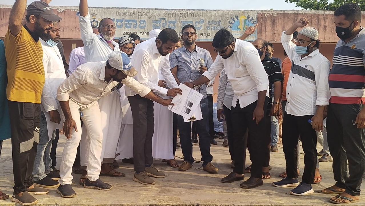 ಬೆಂಗರೆ: ‘ಸಾಗರಮಾಲ ಯೋಜನೆ’ಯ ವಿರುದ್ಧ ಗ್ರಾಮಸ್ಥರ ಪ್ರತಿಭಟನೆ