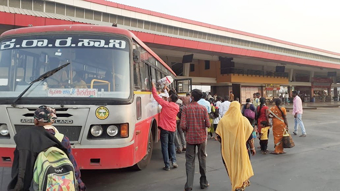 ಬುಧವಾರದಿಂದ ಸಾರಿಗೆ ನೌಕರರ ಅನಿರ್ದಿಷ್ಟಾವಧಿ ಸತ್ಯಾಗ್ರಹ: 20 ಸಾವಿರ ಬಸ್‍ಗಳ ಕಾರ್ಯಾಚರಣೆ ಸ್ಥಗಿತ ಸಾಧ್ಯತೆ