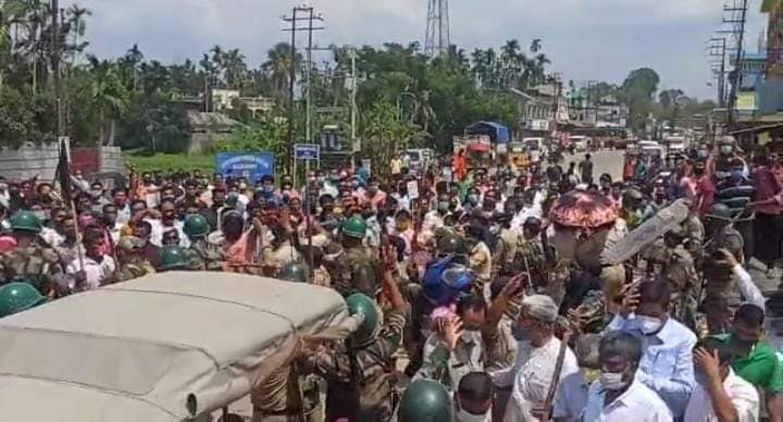 ತ್ರಿಪುರಾ ಮಾಜಿ ಸಿಎಂ ಮಾಣಿಕ್‌ ಸರ್ಕಾರ್, ಸಿಪಿಎಂ ನಾಯಕರ ಮೇಲೆ ದಾಳಿ; ಬಿಜೆಪಿ ವಿರುದ್ಧ ಆರೋಪ
