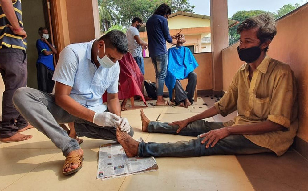 ಉಡುಪಿ: ಹೋಪ್ ಇಂಡಿಯಾದಿಂದ ನಿರ್ಗತಿರ ಸೇವೆ