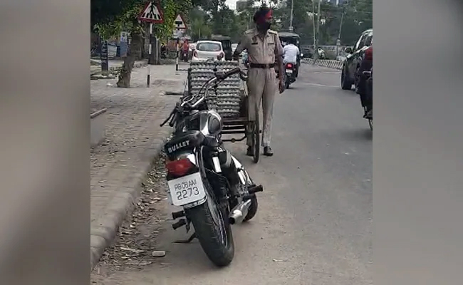 ಮೊಟ್ಟೆ ಕಳವು ಆರೋಪದಲ್ಲಿ ಪೊಲೀಸ್ ಸಿಬ್ಬಂದಿ ಅಮಾನತು