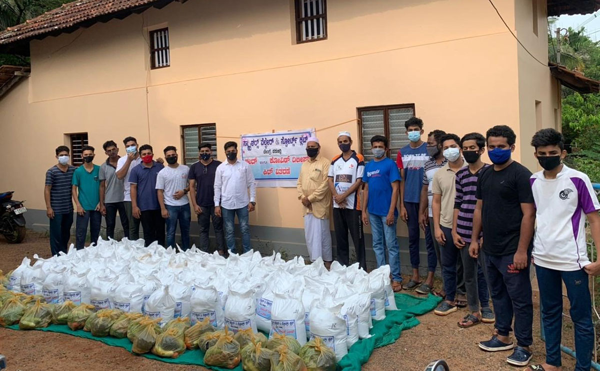 ನಡ್ಸಾಲು: ಬಡವರಿಗೆ ರೇಷನ್ ಕಿಟ್ ವಿತರಣೆ