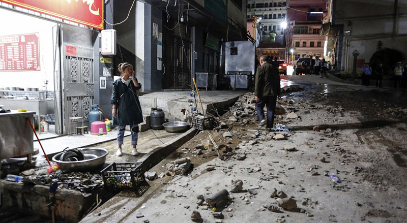 ​ಚೀನಾದ ಎರಡು ಪ್ರಾಂತ್ಯಗಳಲ್ಲಿ ಪ್ರಬಲ ಭೂಕಂಪ